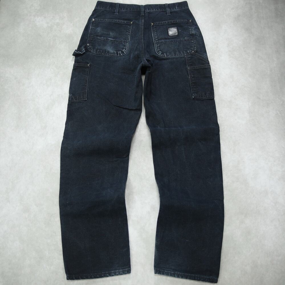 Carhartt x Chrysler Imported From Detroit IFD Faded Black Double Knee 30x32.5